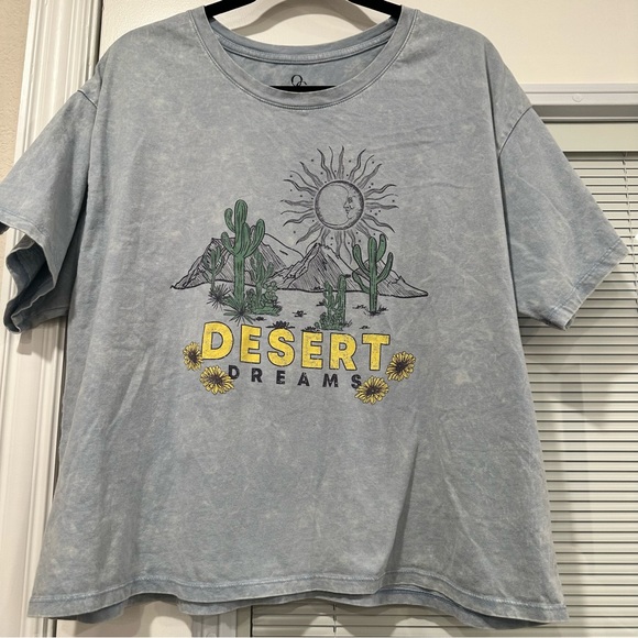 Organic Generation Tops - 3/$20 Organic Cotton Desert Graphic Tee size XXL